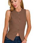 Linen Vest