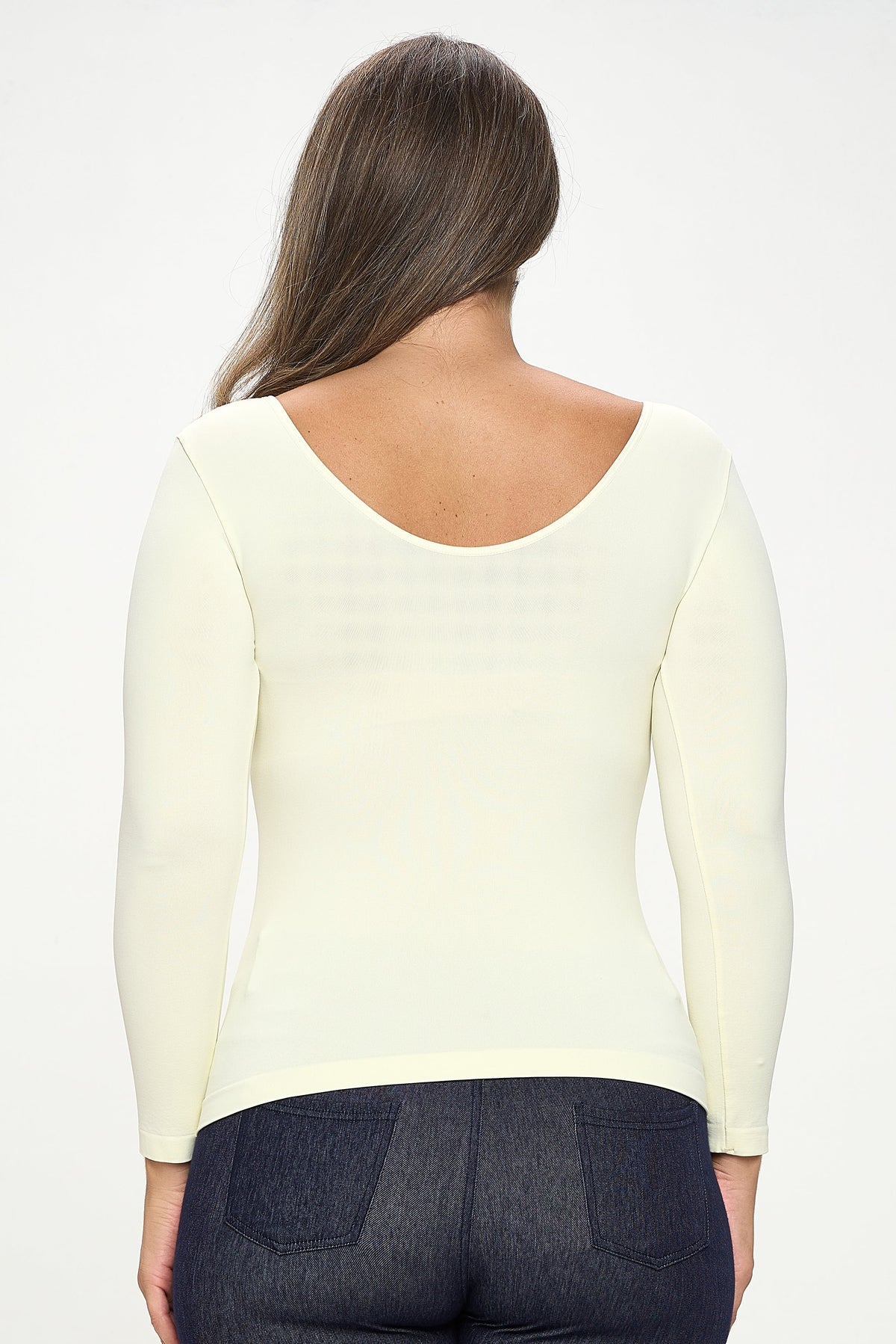 Sculpted Chic Seamless Long Sleeve Top (reversible)
