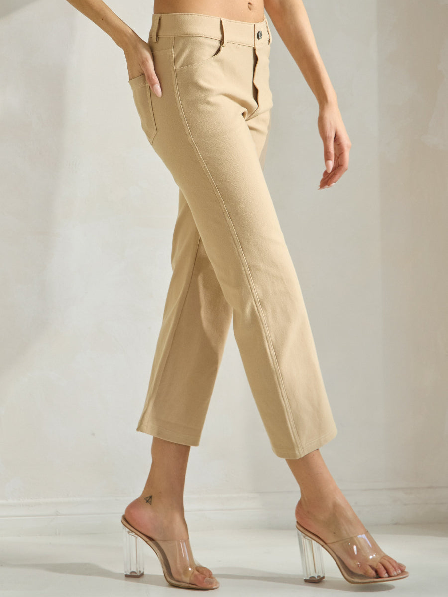Everyday Ease Cropped Pants