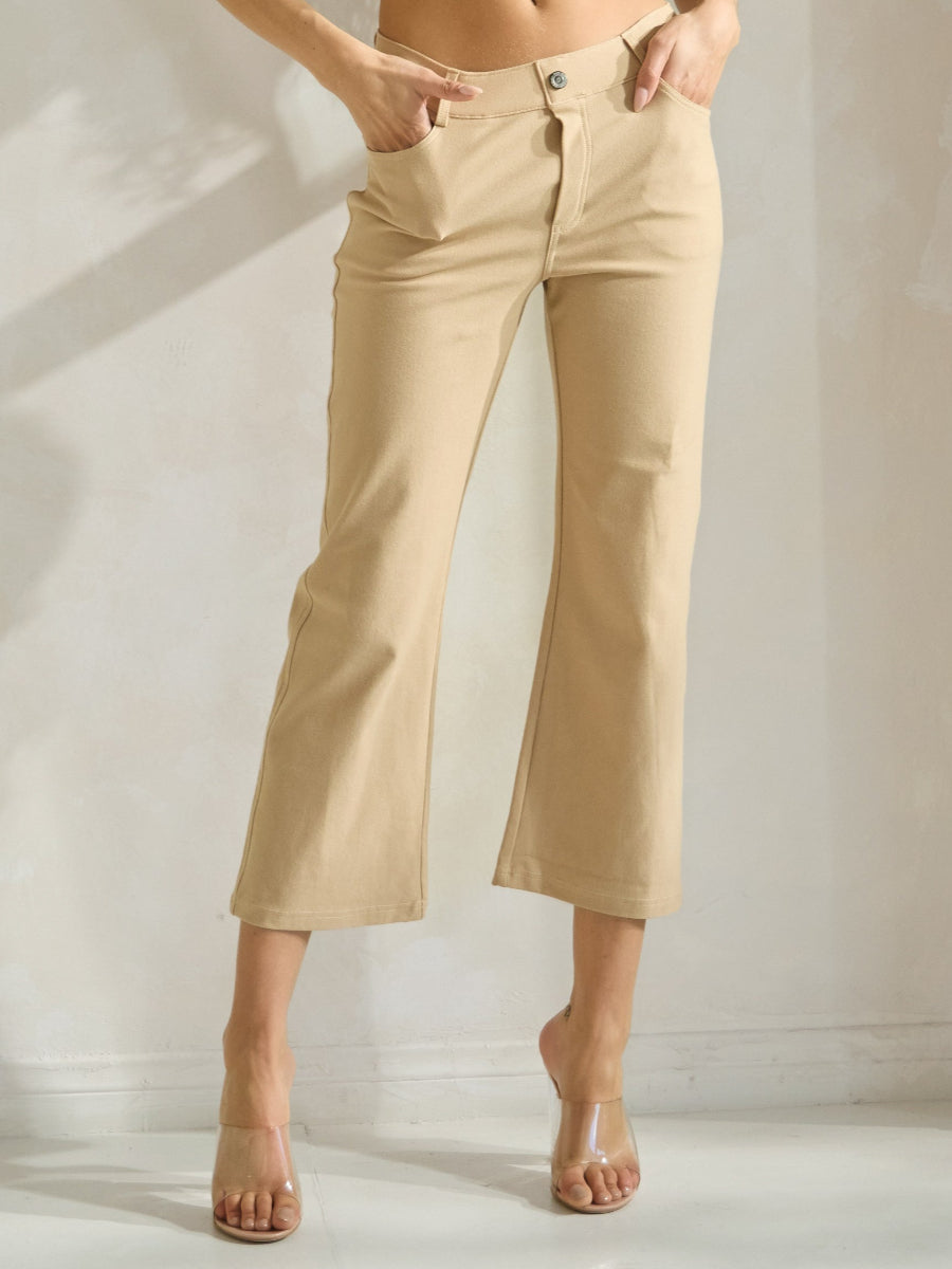 Everyday Ease Cropped Pants