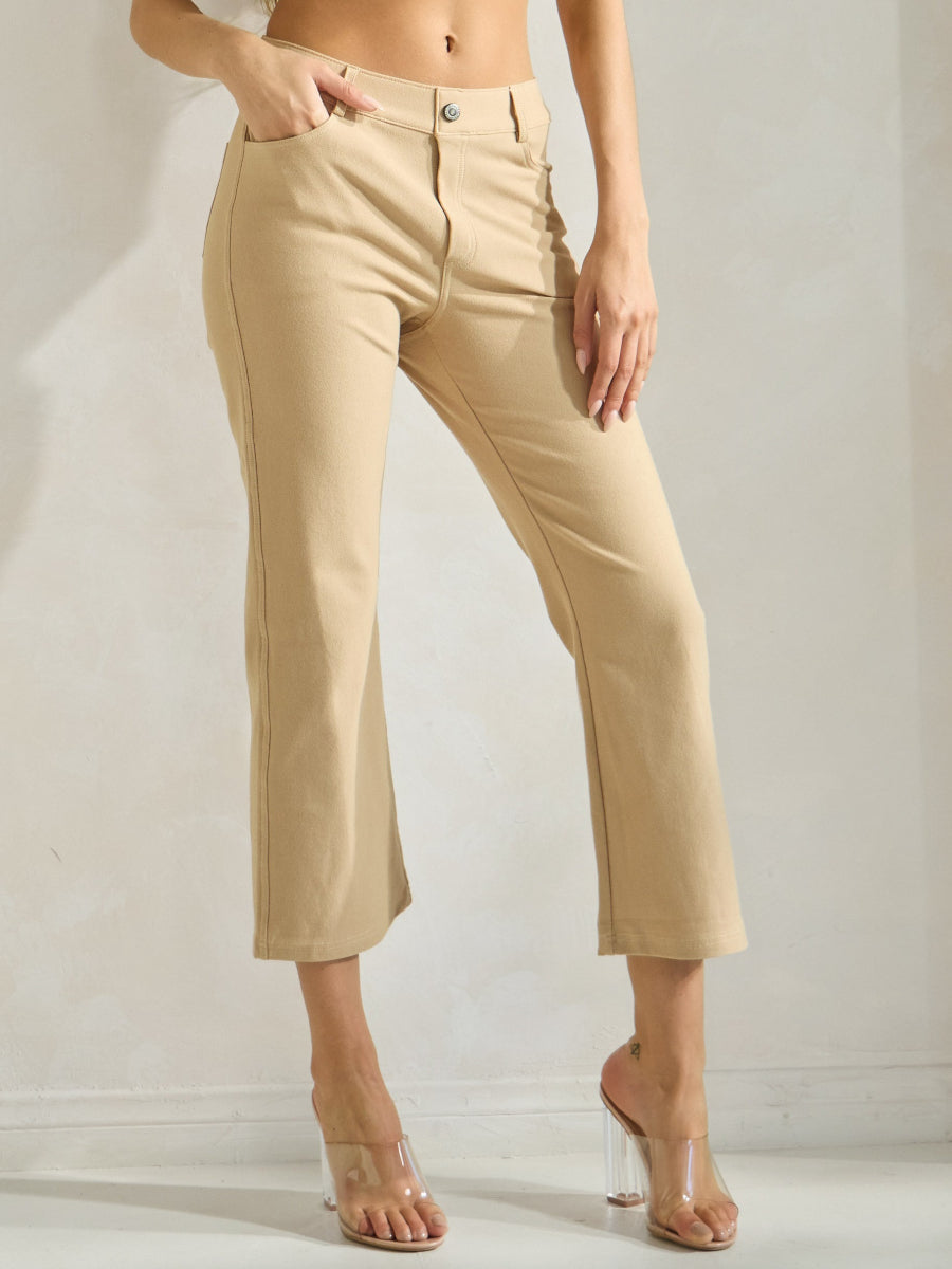 Everyday Ease Cropped Pants