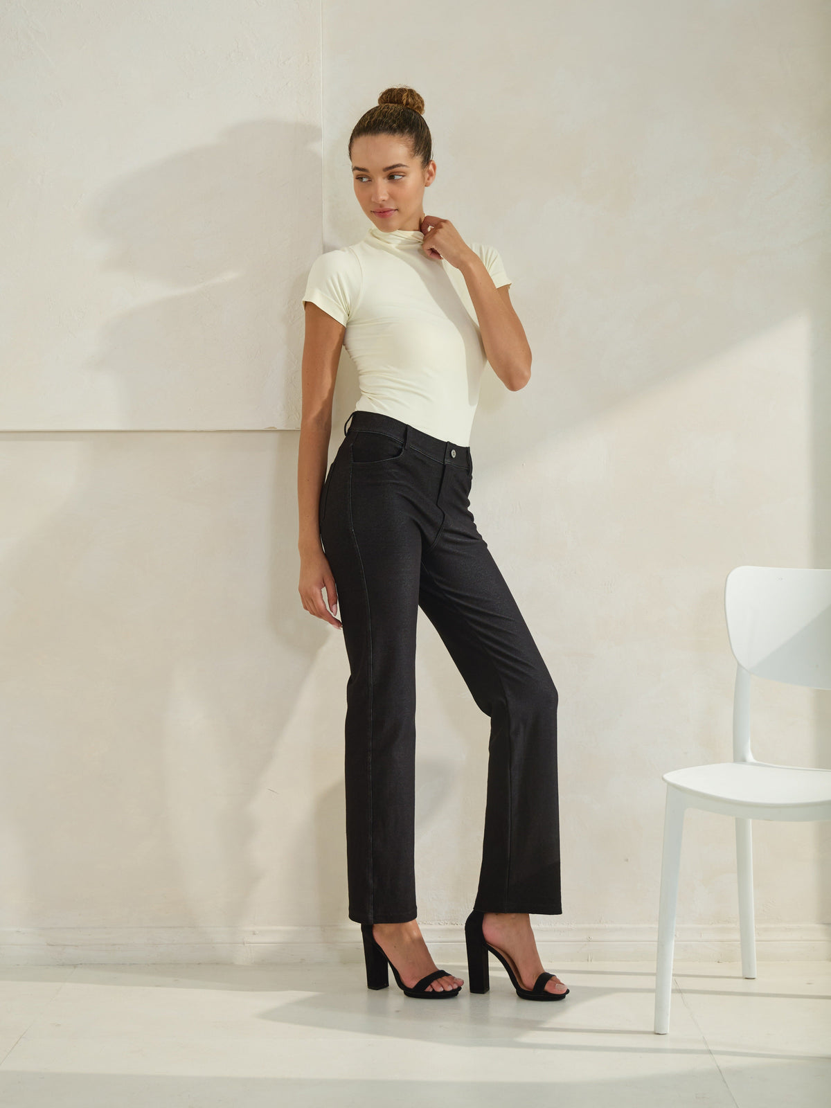 Everyday Ease Pull-On Straight Leg Pants