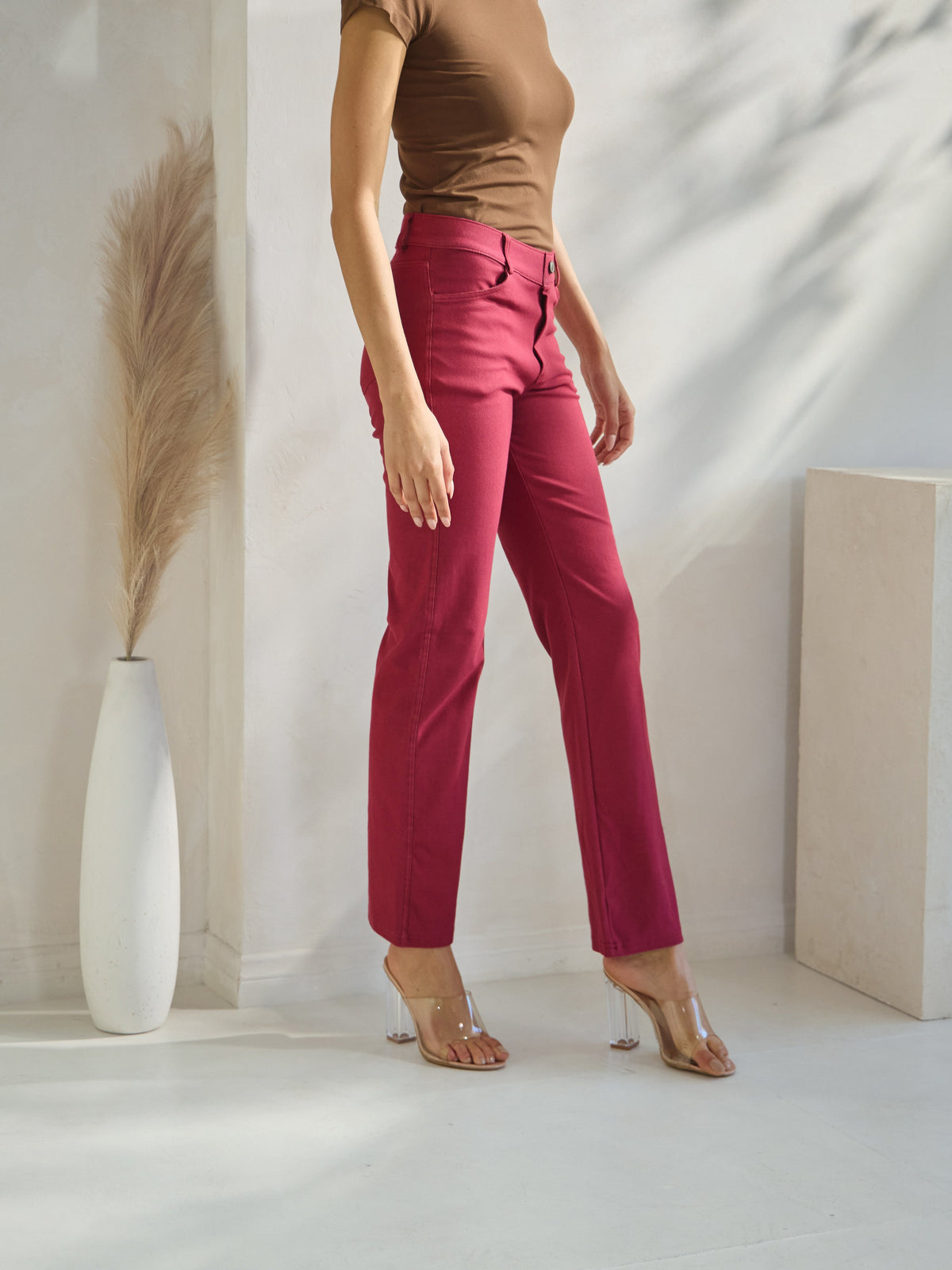 Everyday Ease Pull-On Straight Leg Pants