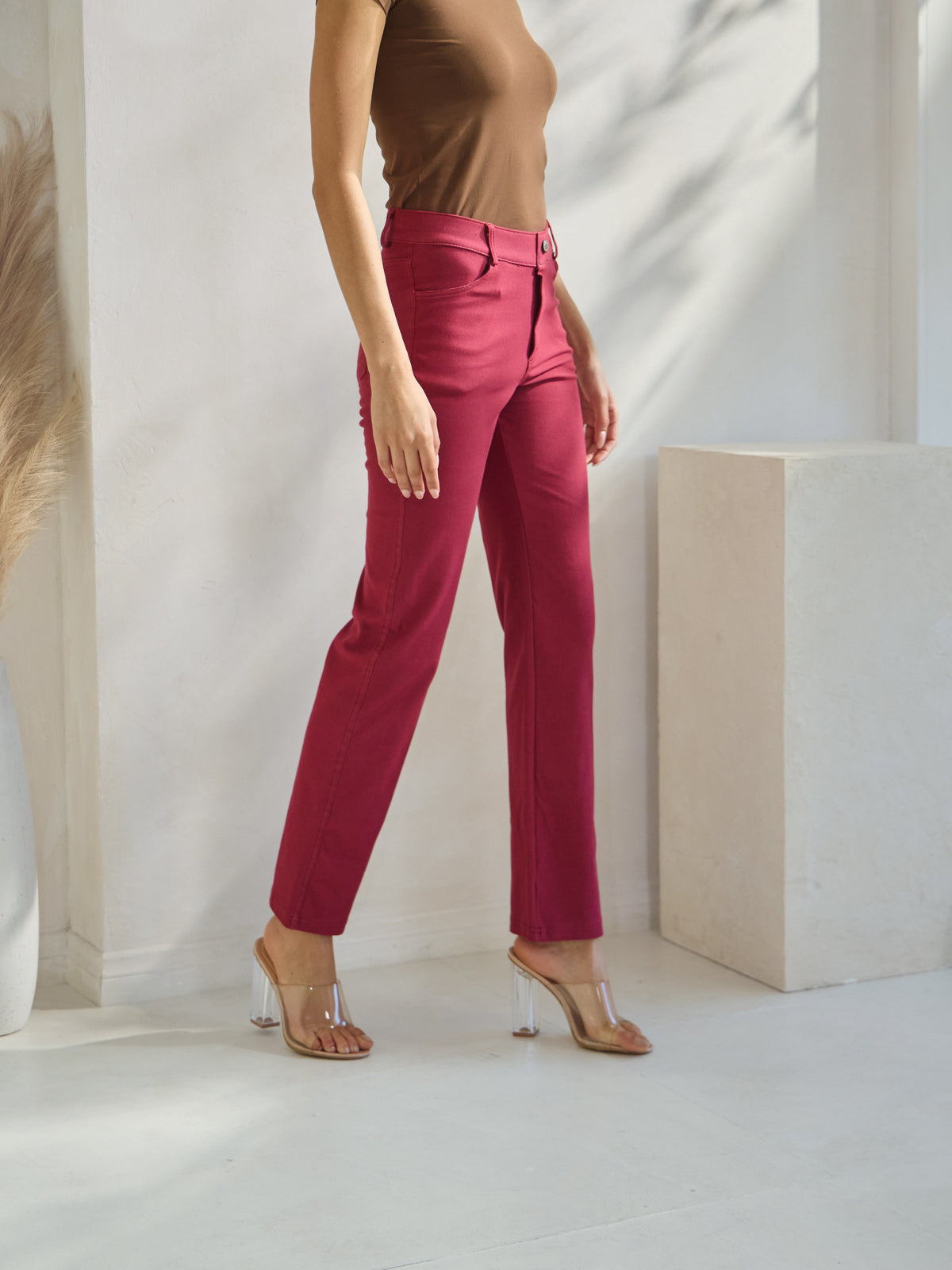 Everyday Ease Pull-On Straight Leg Pants