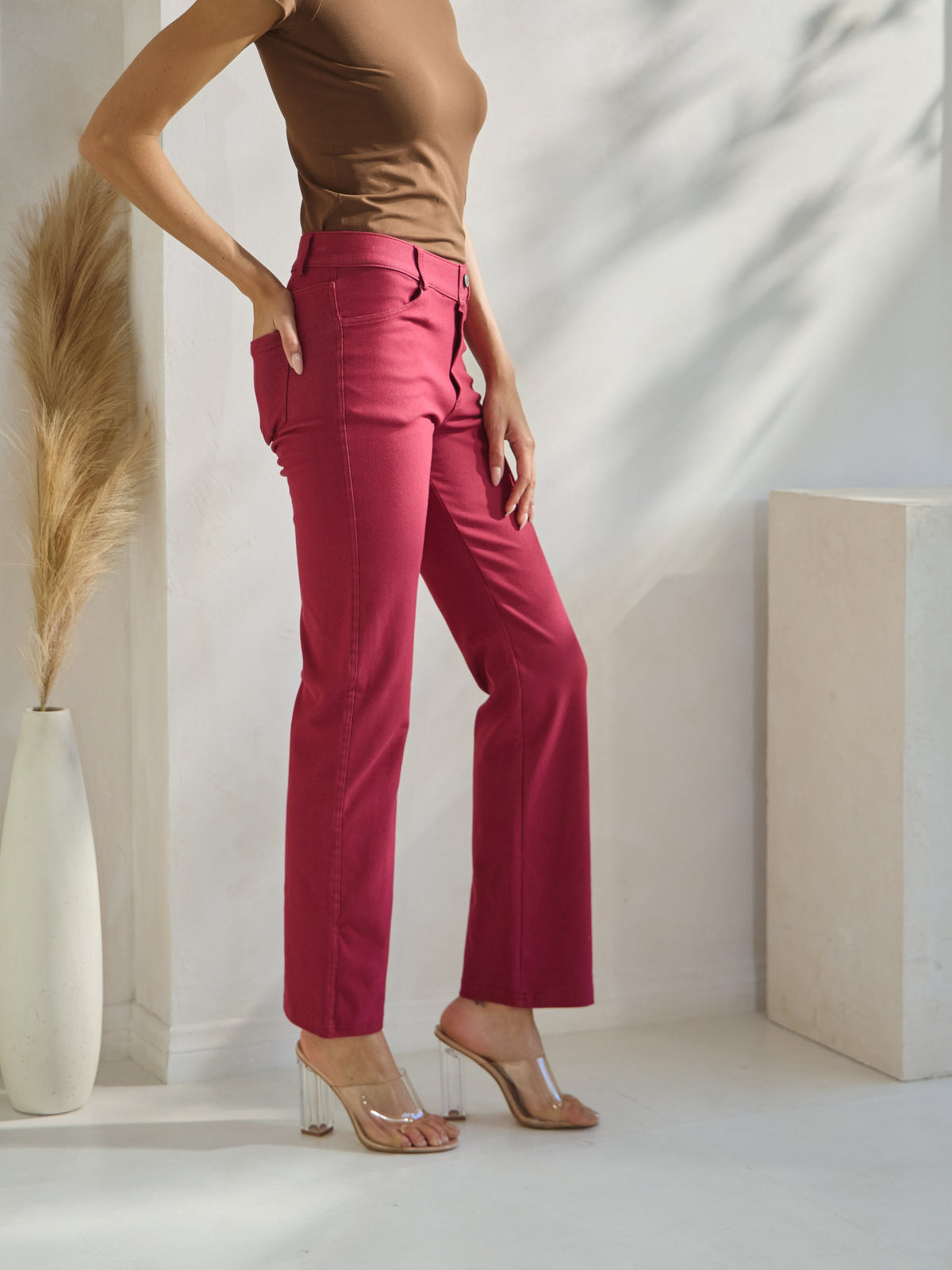 Everyday Ease Pull-On Straight Leg Pants