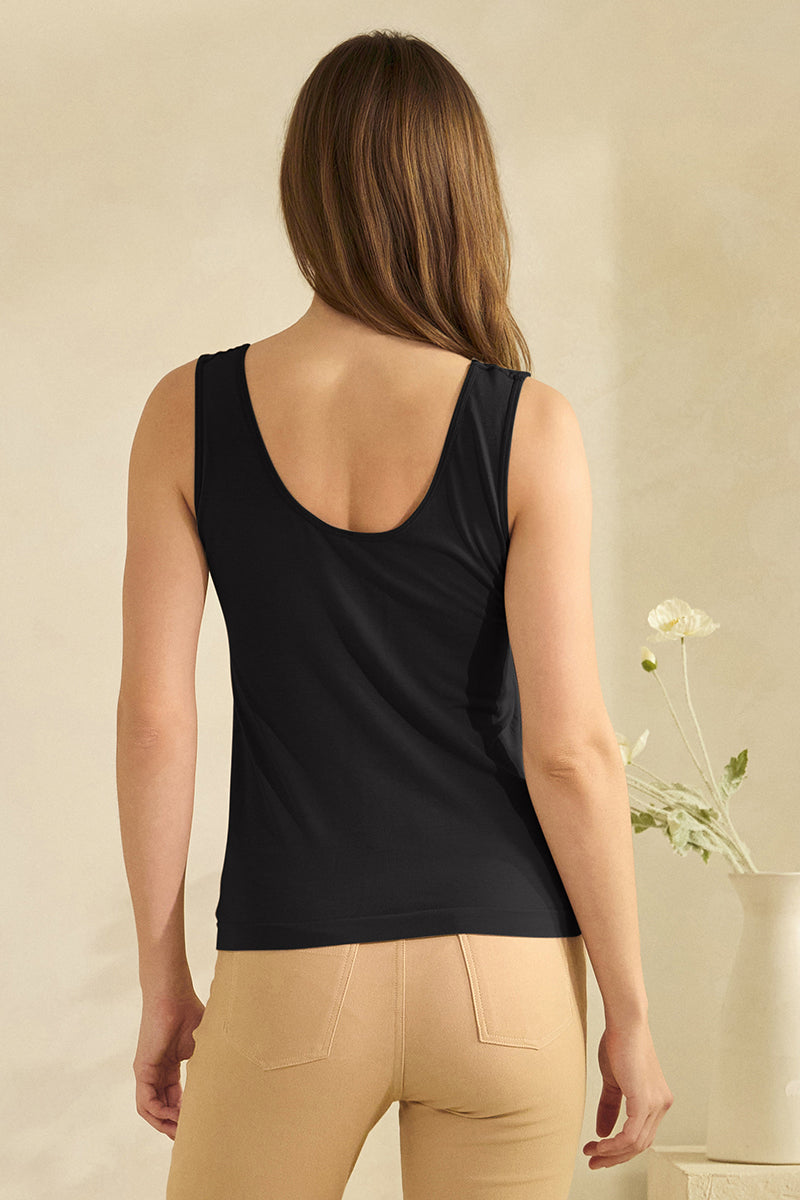 Reversible U-V Neckline Modal Tank Top