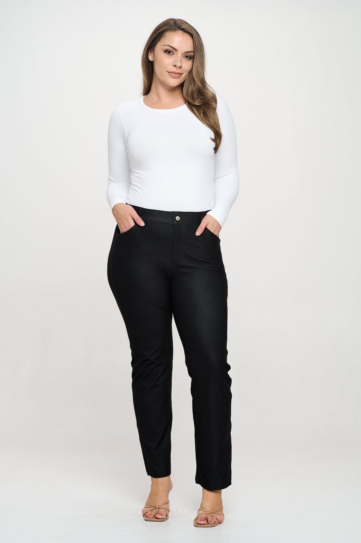 Everyday Comfort Pull-On Straight Leg Pants ✨ Curvy