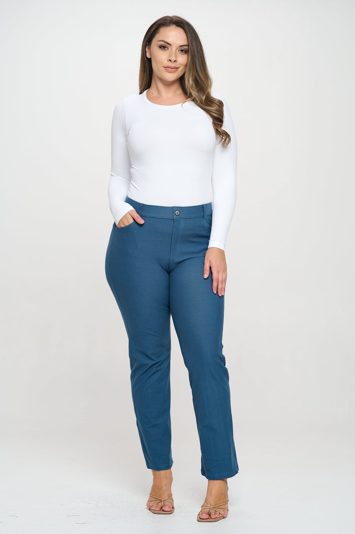 Everyday Comfort Pull-On Straight Leg Pants ✨ Curvy