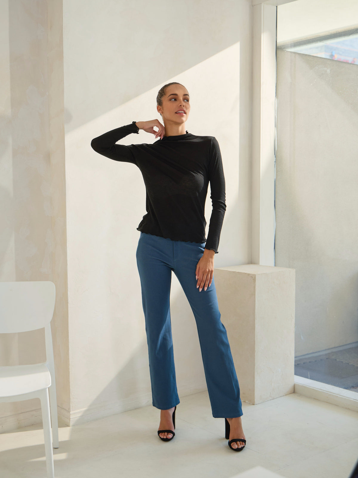 Everyday Ease Pull-On Straight Leg Pants
