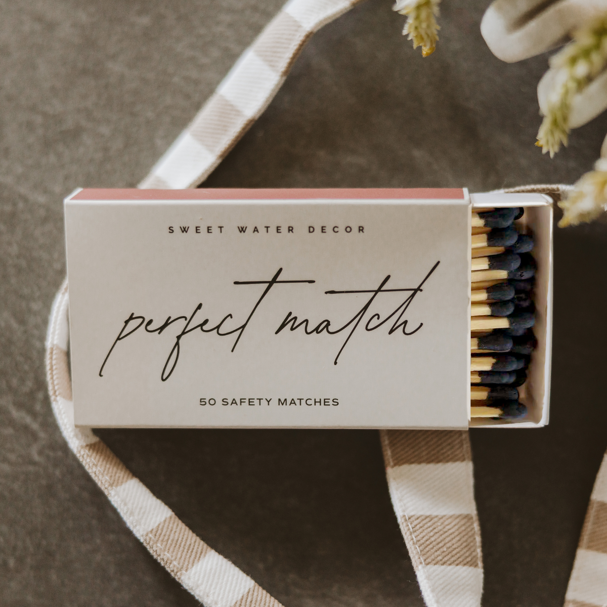Perfect Match Safety Matches 🖤✨