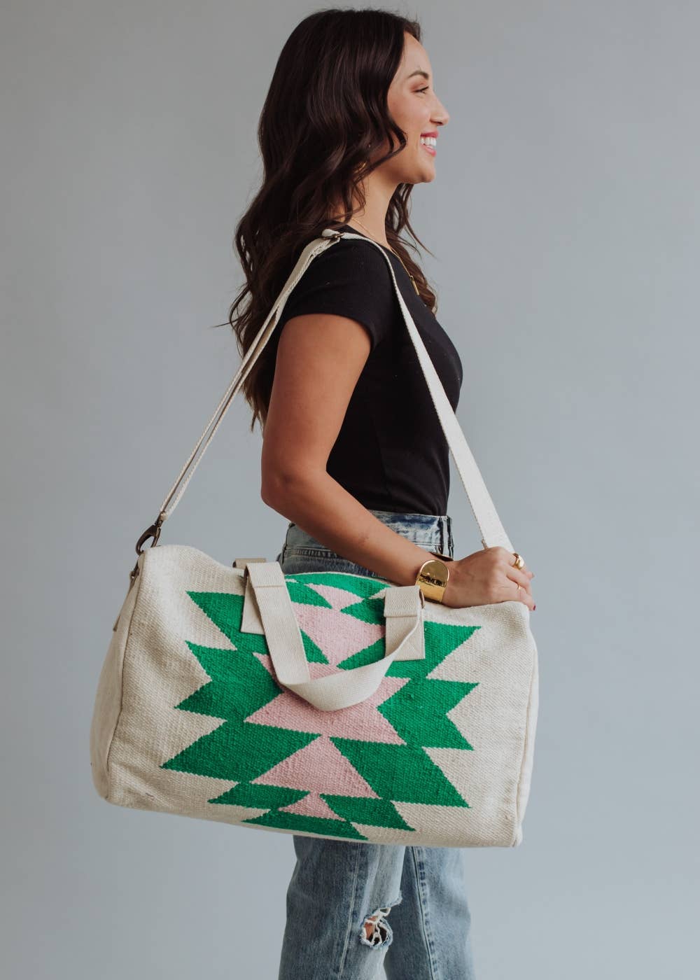 Prairie Bloom Weekender Duffel