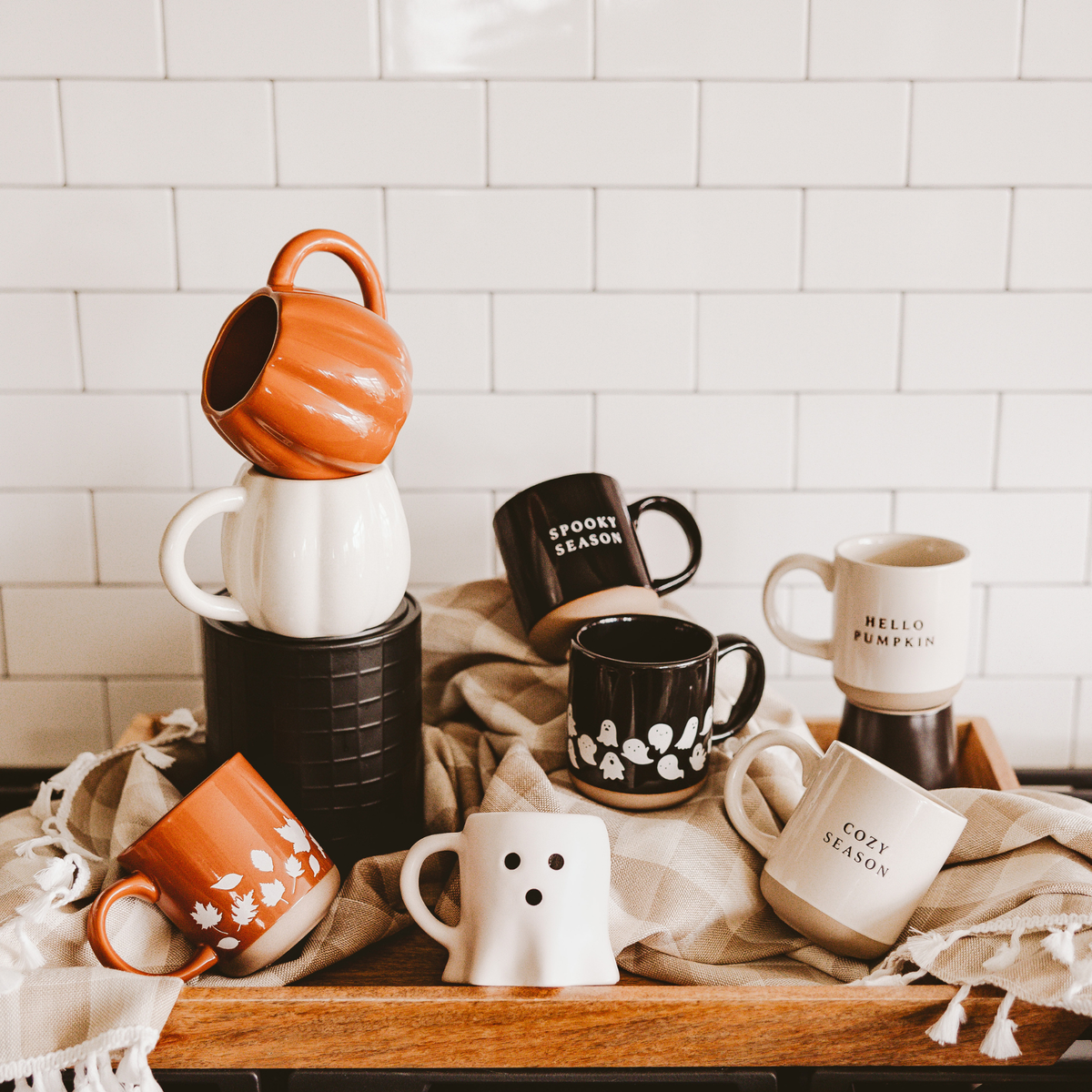 Orange Pumpkin Mug 🎃☕🍂