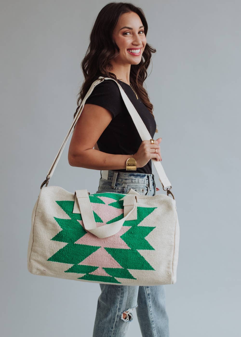 Prairie Bloom Weekender Duffel