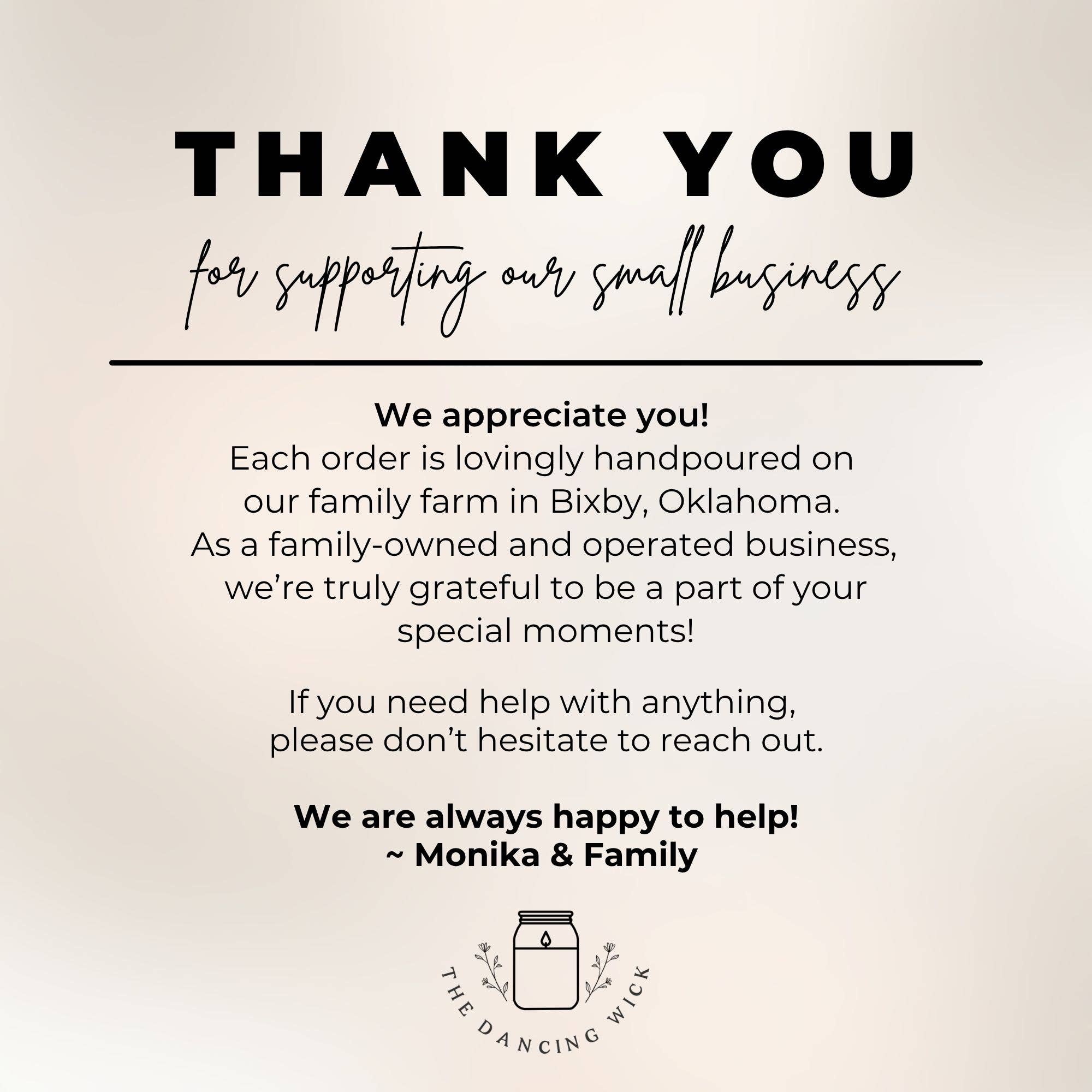 Happy Birthday Gift Candle / Vanilla (Birthday) Cake Scent