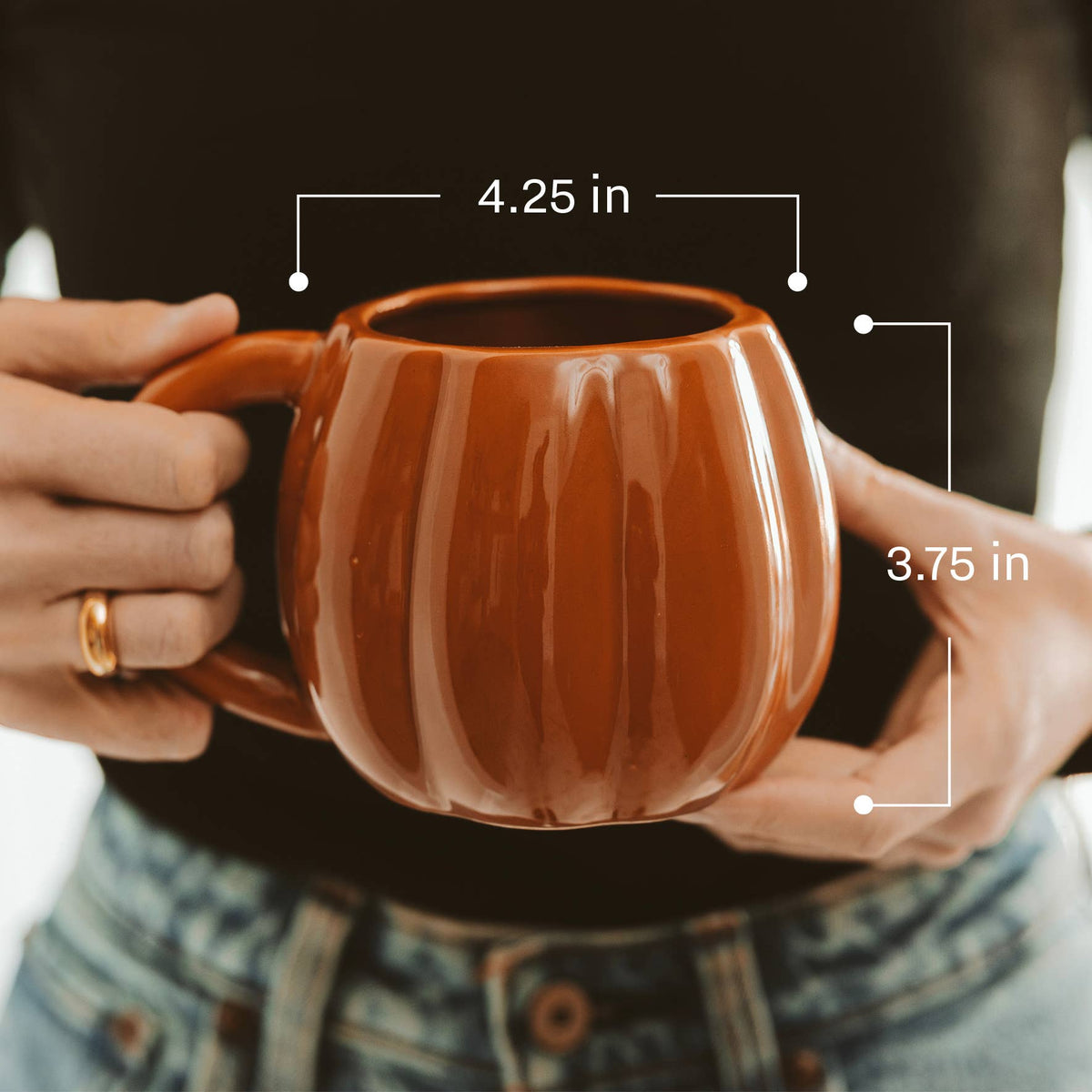 Orange Pumpkin Mug 🎃☕🍂