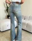 Judy Blue Full Size High Waist Flare Jeans