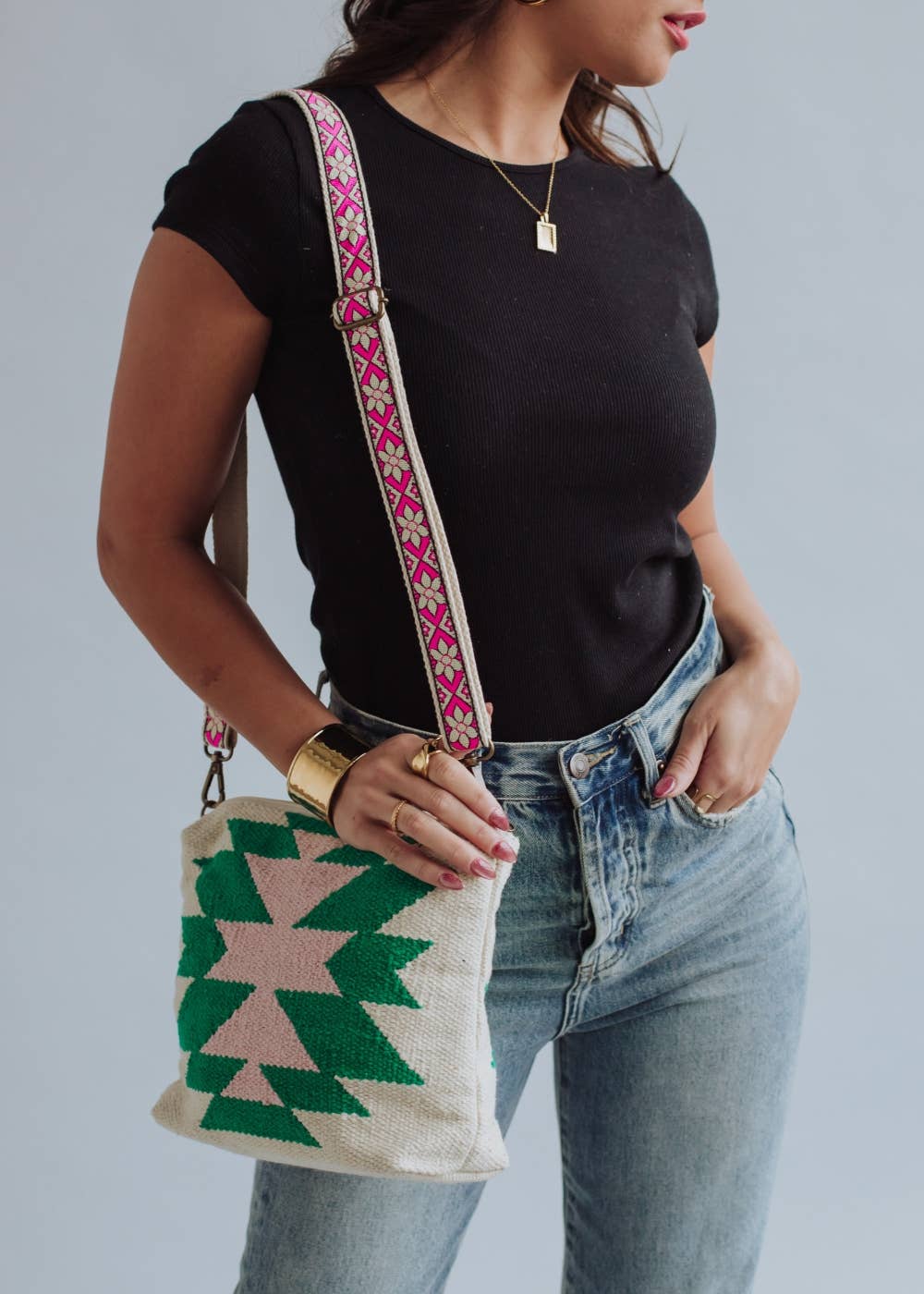 Prairie Bloom Crossbody Bag