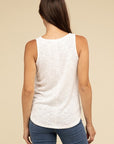 V Neck Sleeveless Cami Top