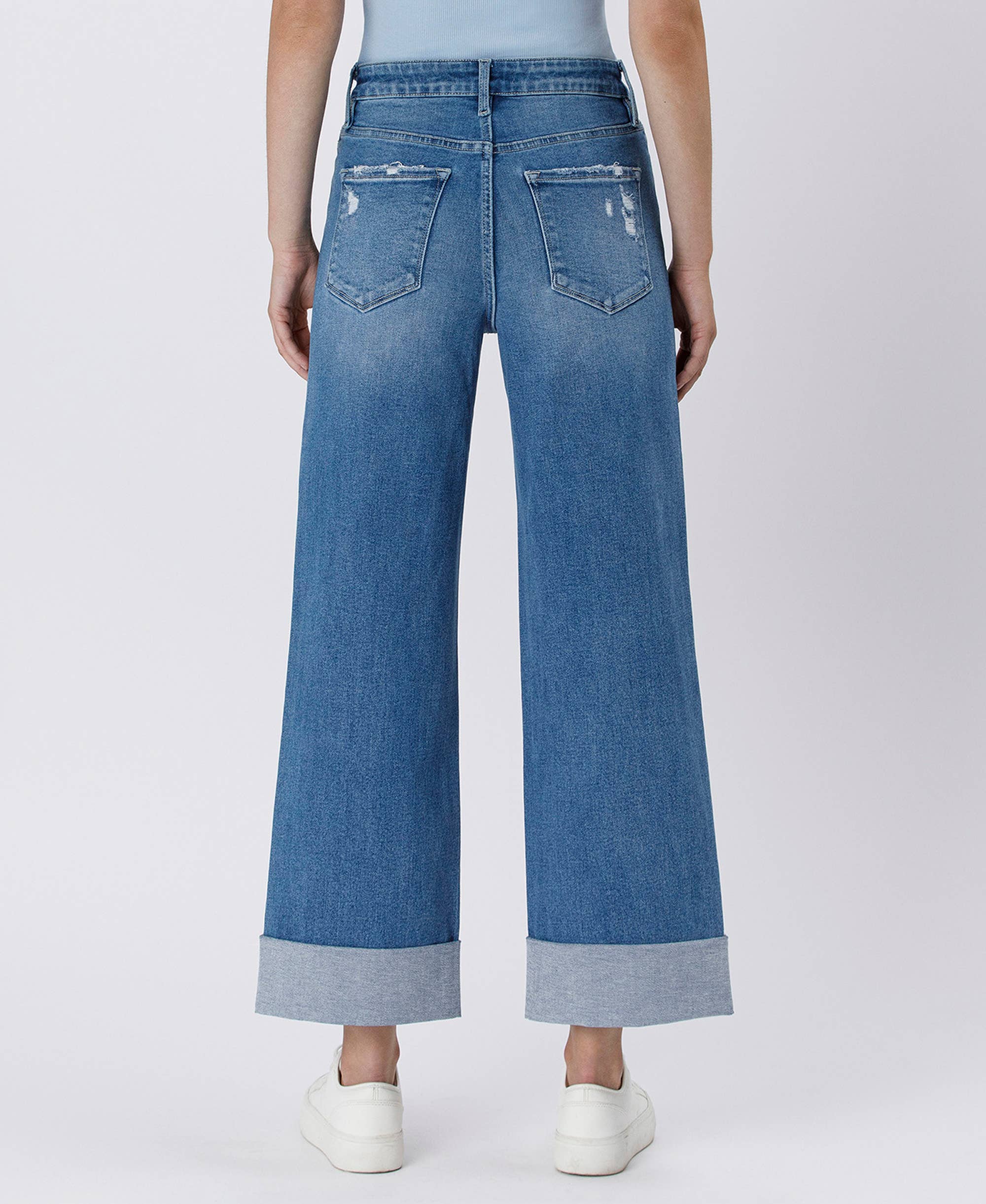 Baggy Double Cuffed Jeans