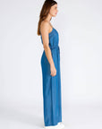 Wide Leg Denim jumpsuit