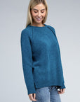 Raglan Chenille Sweater