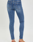 Mid Rise Ankle Skinny Jeans