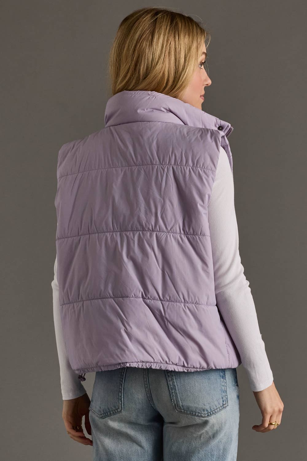 Light Lavender Puffer Vest 💜✨