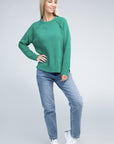 Raglan Chenille Sweater