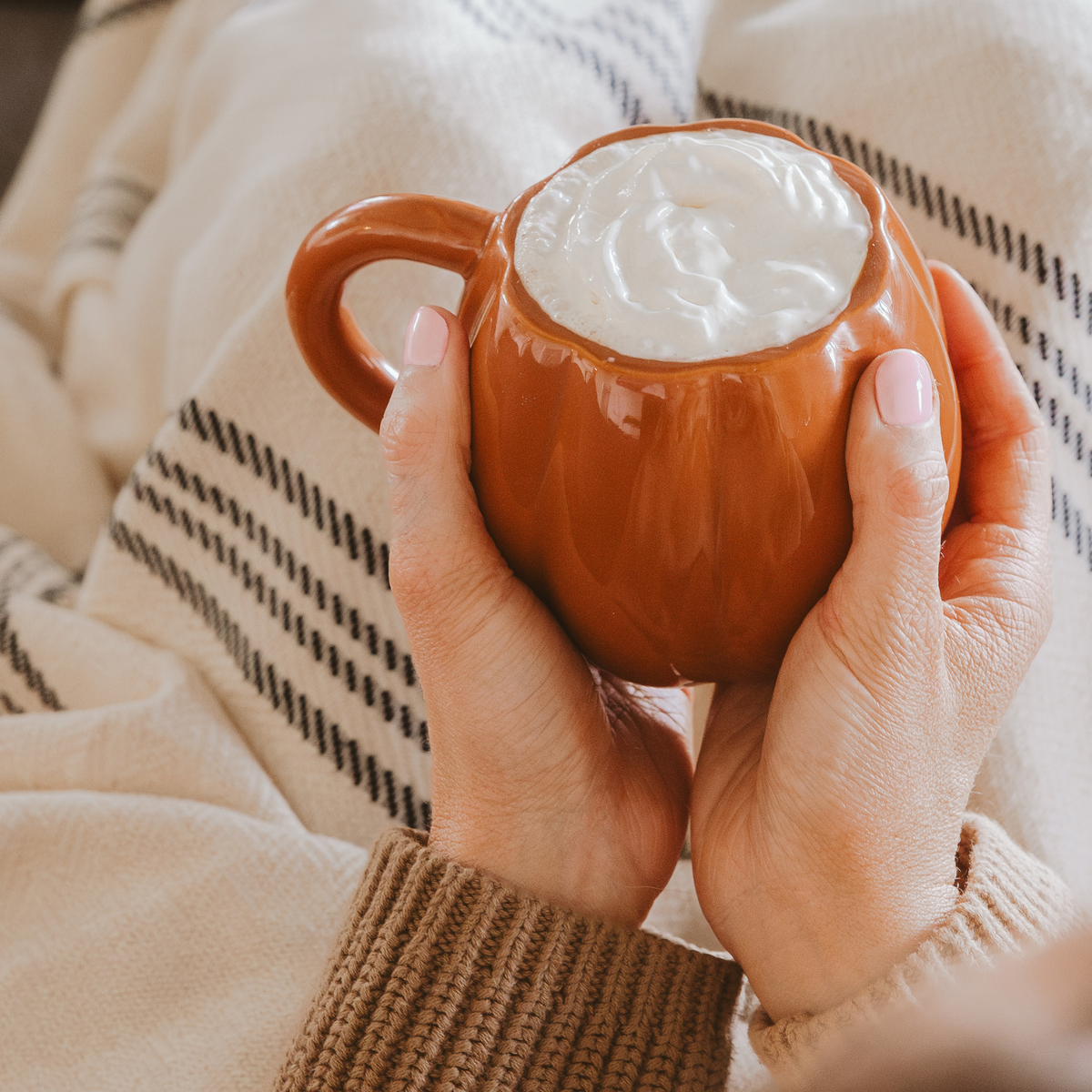 Orange Pumpkin Mug 🎃☕🍂