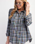 Plaid Button Down Shirt