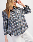 Plaid Button Down Shirt