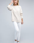 Raglan Chenille Sweater