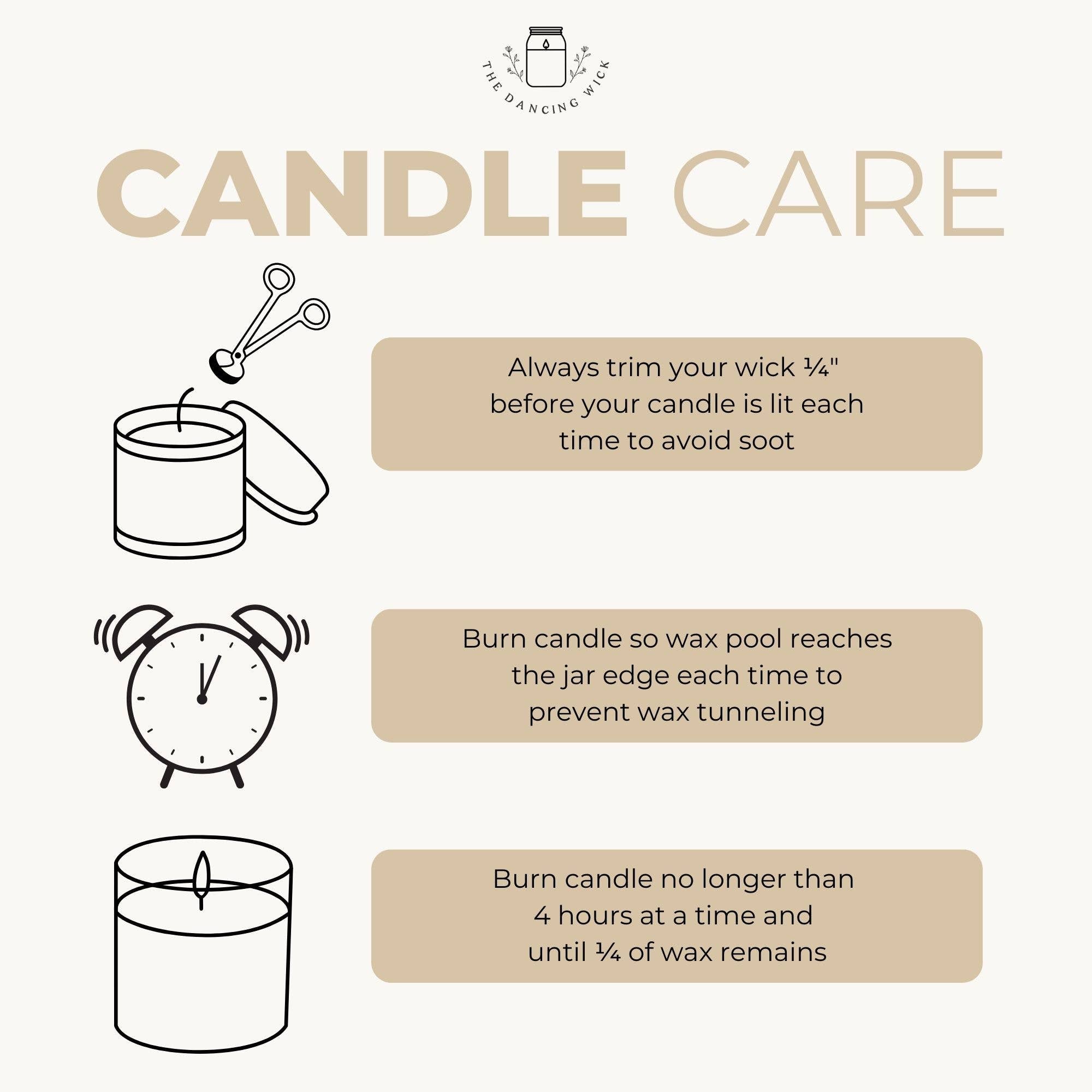 Thank you so much Gift Candle / Eucalyptus and Tea Scent